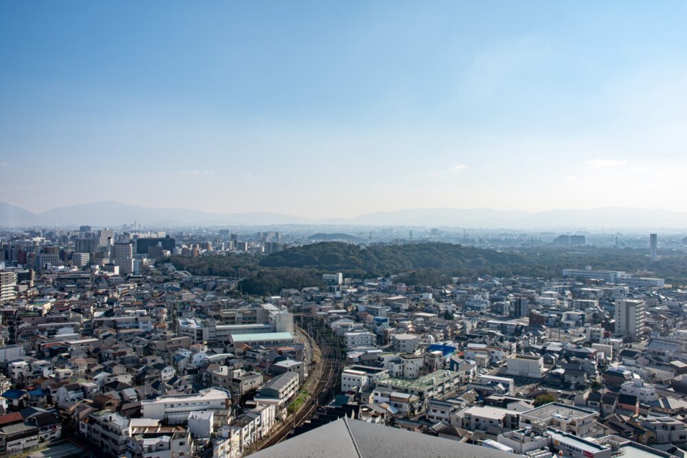 堺市の空撮写真