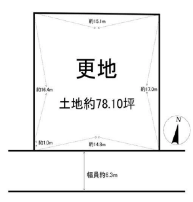 堺市南区竹城台４丁 土地の不動産情報です。