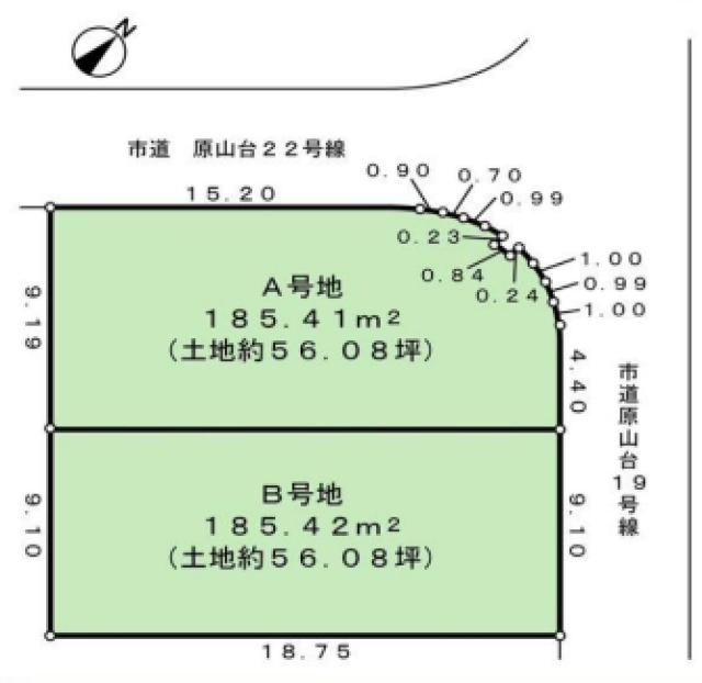 堺市南区原山台４丁 土地の不動産情報です。