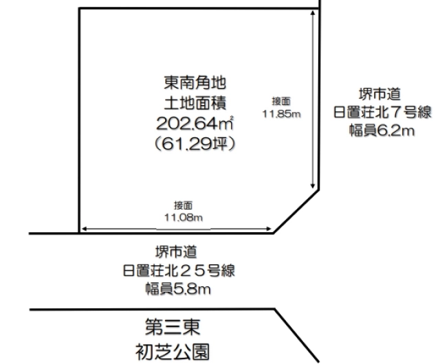 堺市東区日置荘北町１丁 土地の不動産情報です。