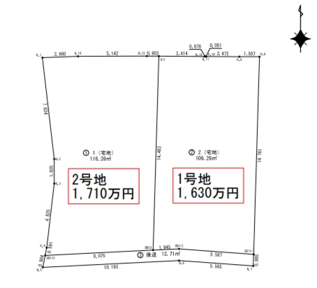 堺市東区高松 土地の不動産情報です。