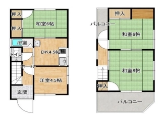 堺市東区丈六 中古一戸建ての不動産情報です。